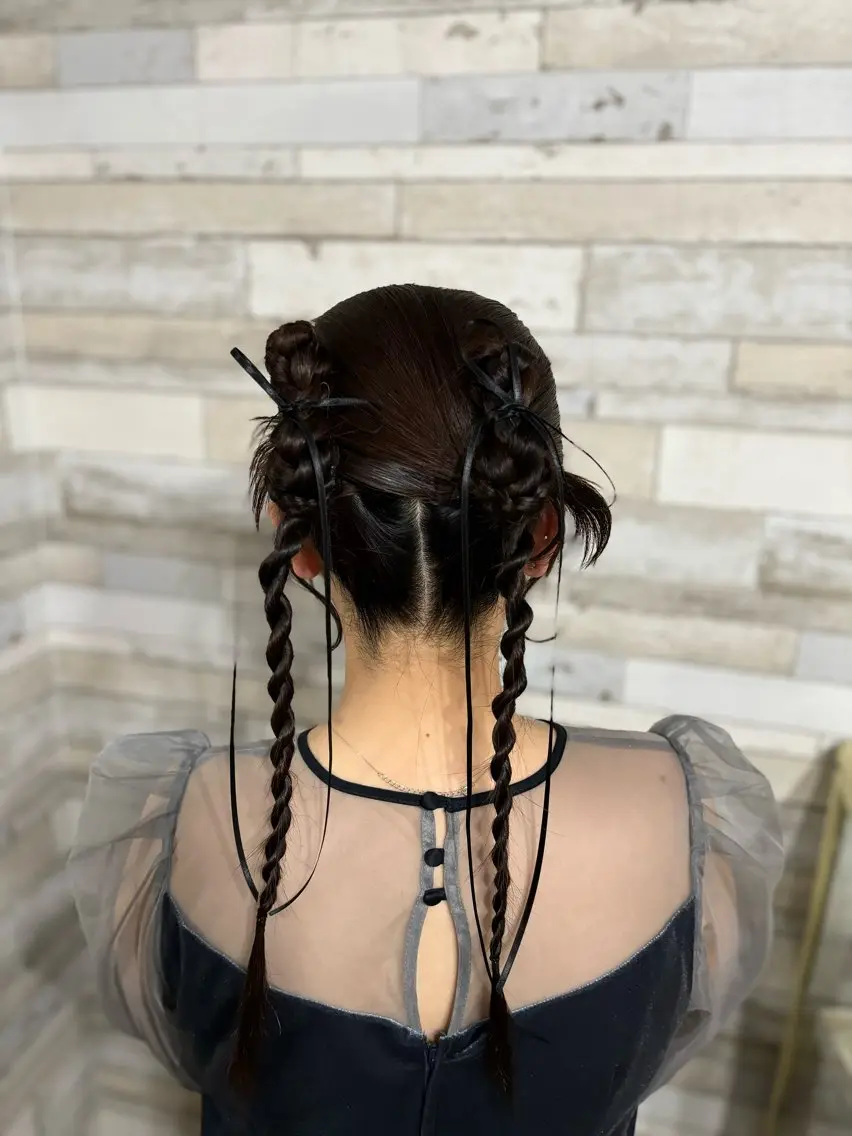 ヘアアレンジ ヘアセット hair salon【クラン】のヘアスタイル