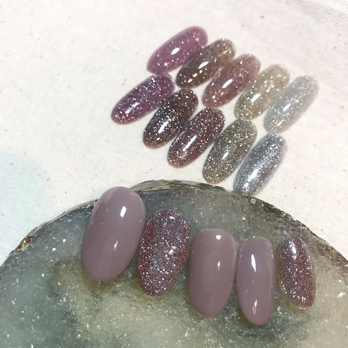 ネイル フラッシュネイル doux nailのネイルデザイン