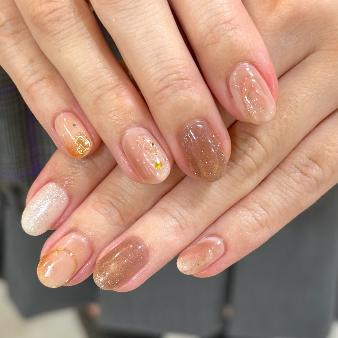ネイル ミラーネイル ハンドネイル 10・11月分受付中 ♡narumiのネイルデザイン
