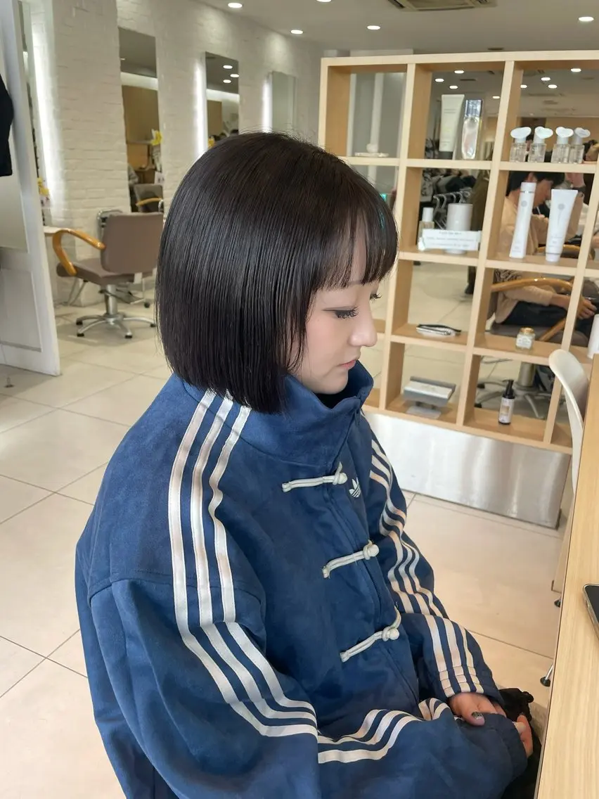 カット+透明感カラー◎迷ったらこれの写真