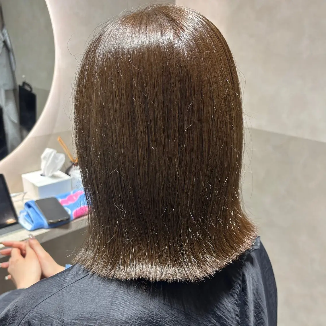 ミディアム カラー ヘアカラー トリートメント 川崎のカラー職人🥣 kentaのヘアスタイル