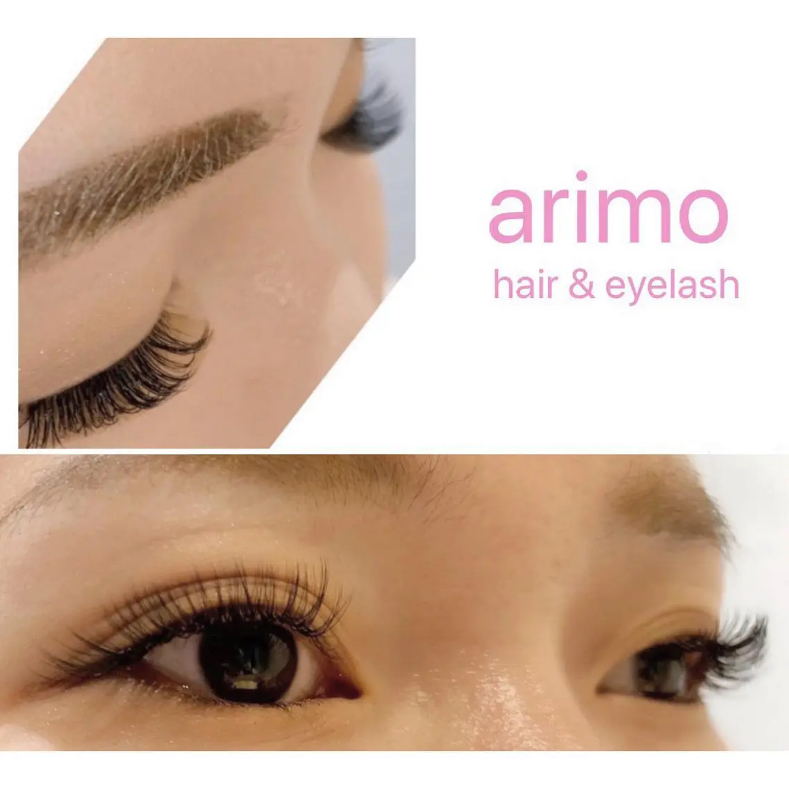 マツエク・マツパ Dカール arimo アイリスト右原のマツエク・マツパデザイン