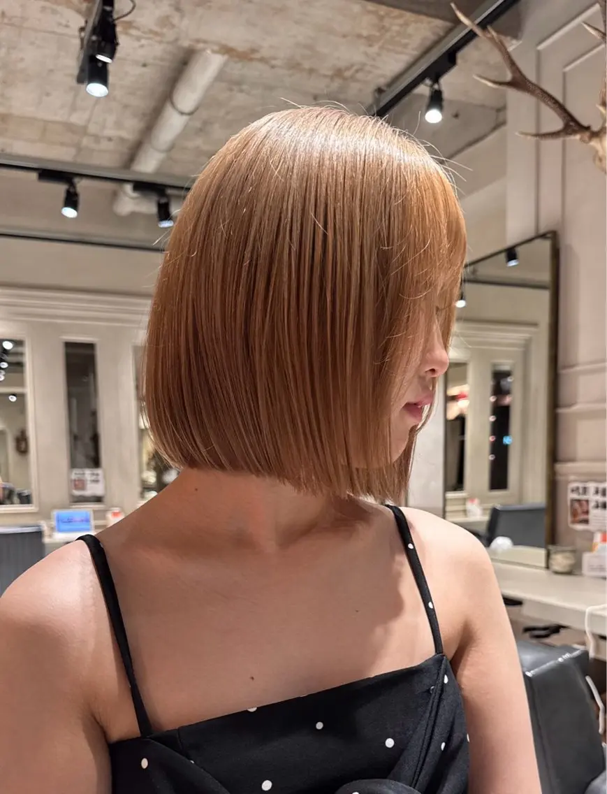 カラー 安部 龍斗のヘアスタイル