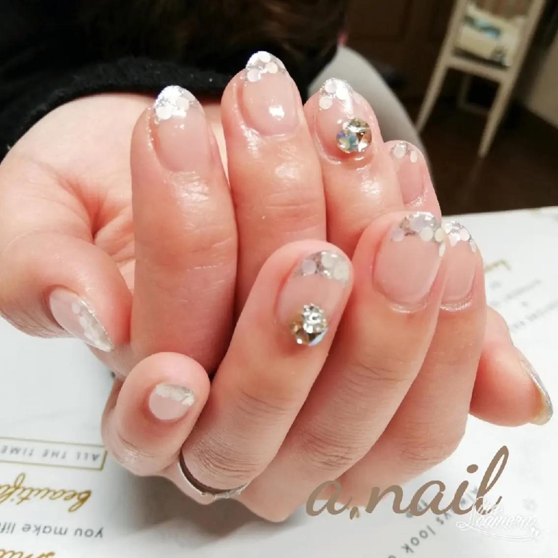 ネイル 持ち込み ハンドネイル ネイルサロン エーネイルのネイルデザイン