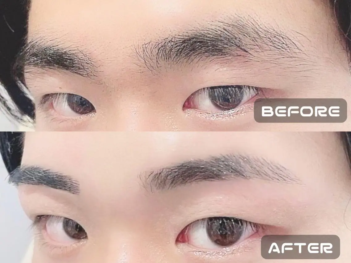 【メンズ限定👨💼】眉WAXコース（カット、メイク込み）の写真