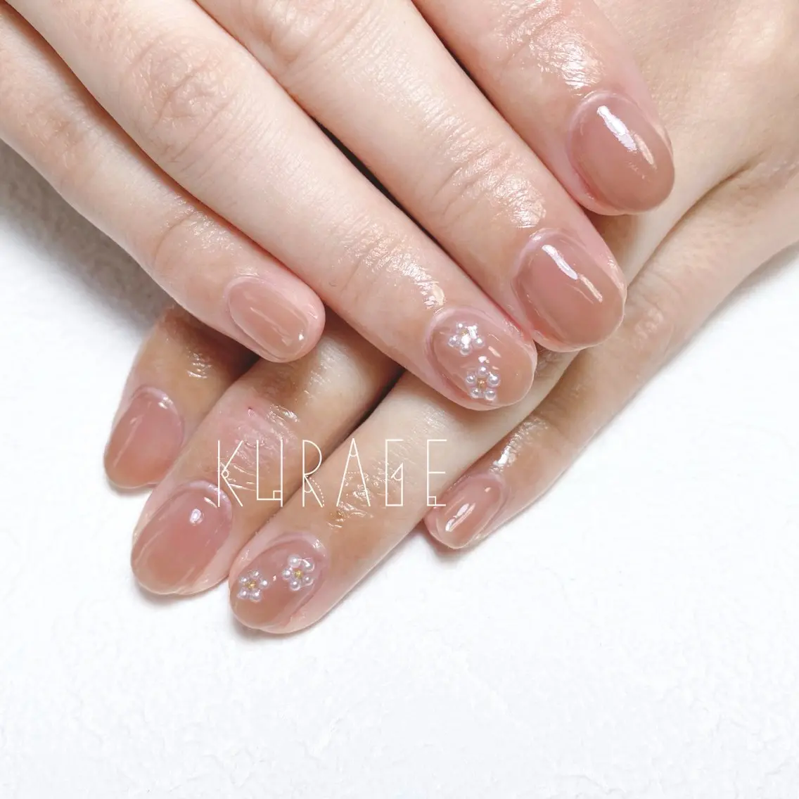 ネイル ハンドネイル private salon 海月のネイルデザイン