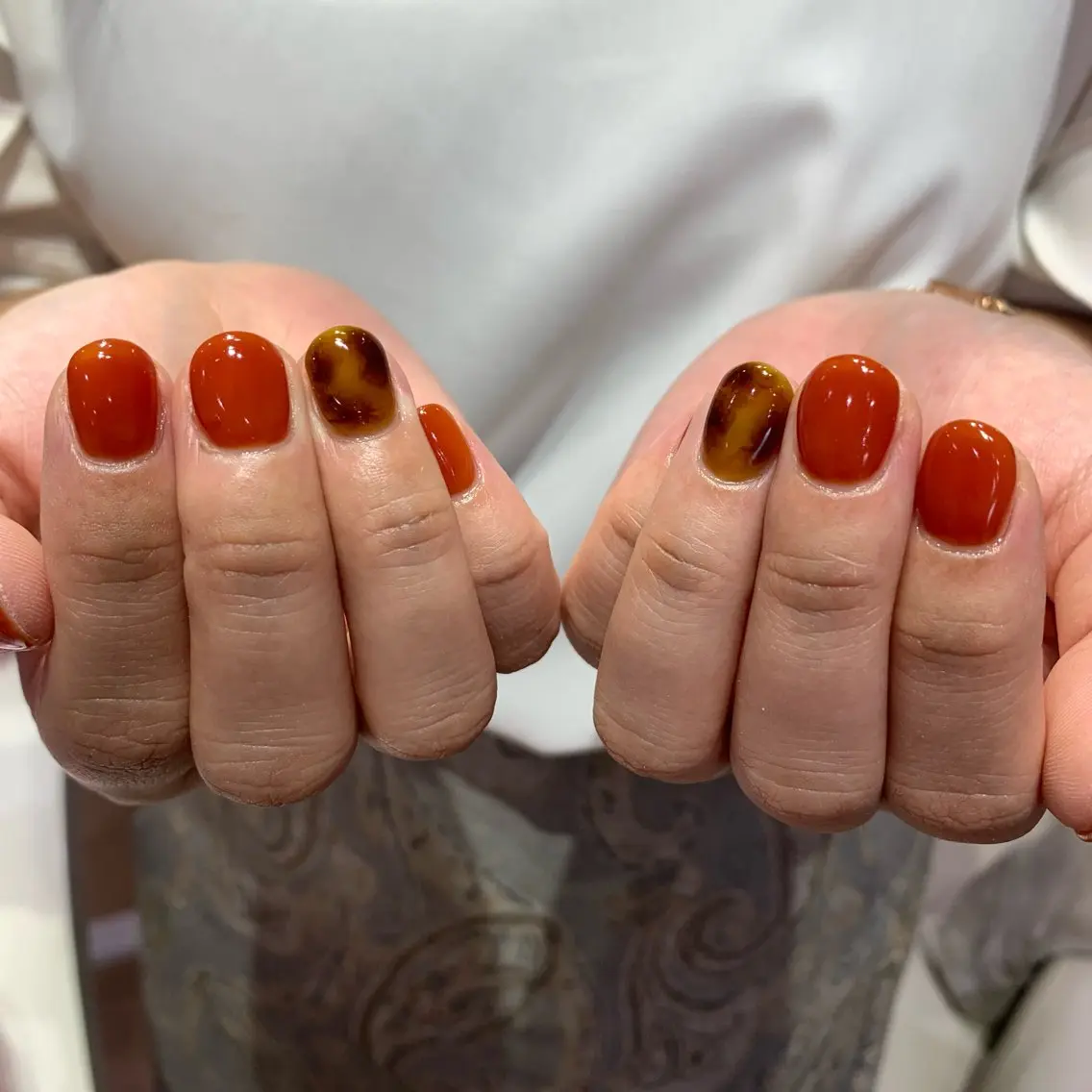 ネイル アートネイル ワンカラーネイル ELAN) Hasegawaのネイルデザイン