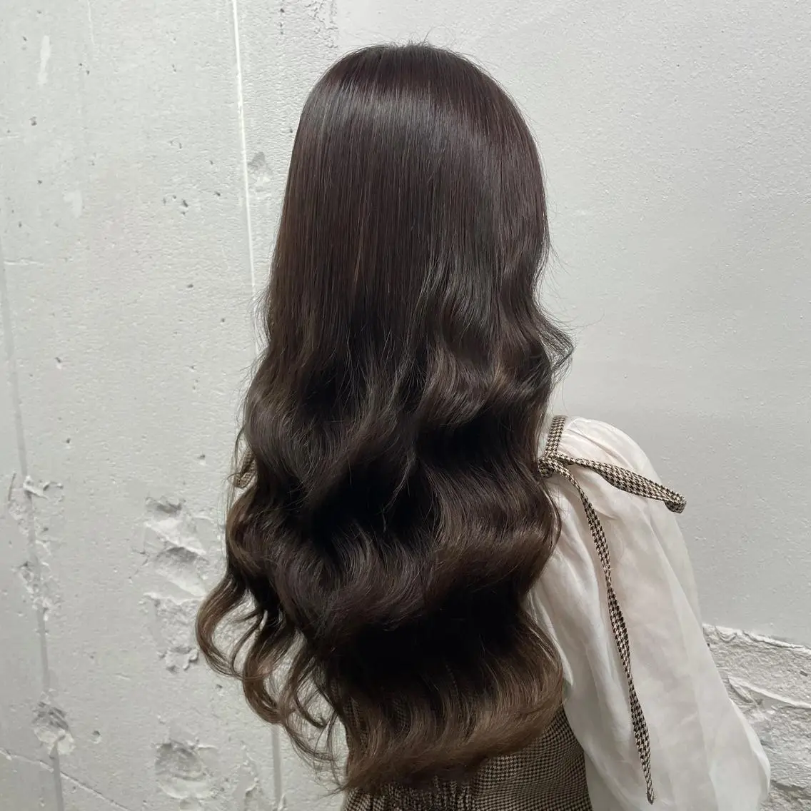 ロング カラー シールエクステ バレイヤージュ ミストバング ダブルカラー  フェイスフレーミング ヘアカラー エクステ 🧡艶髪/エクステ 🫧🧡YUKI❄️のヘアスタイル