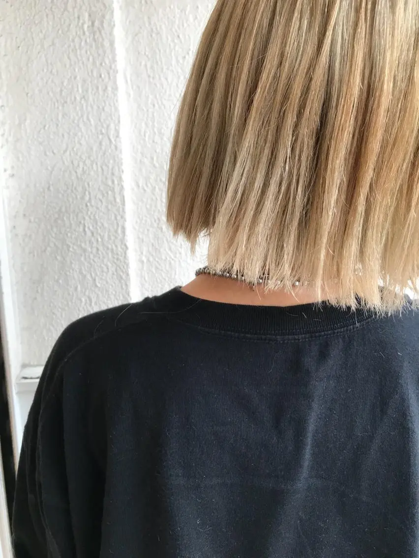 （minimo限定）カット＋ケアブリーチ＋2ステップトリートメントの写真
