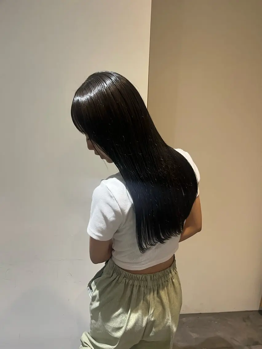 カラー 透明感カラー 、 ハルナのヘアスタイル