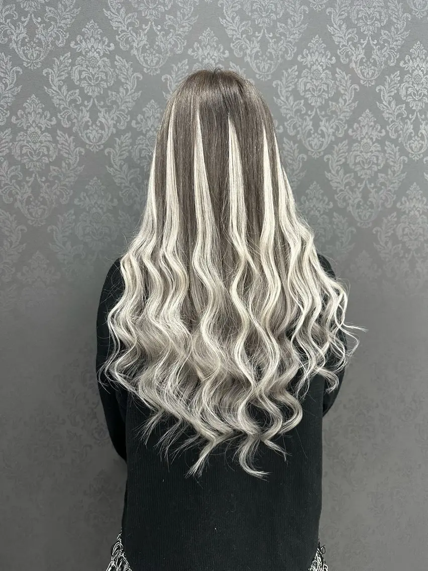 ロング エクステ シールエクステAOI 🫧🩵NEOBOXのヘアスタイル