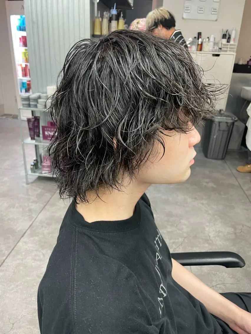 パーマ メンズ カット パーマ 町田エリアＮｏ．１/ パーマ特化/太田京希のヘアスタイル