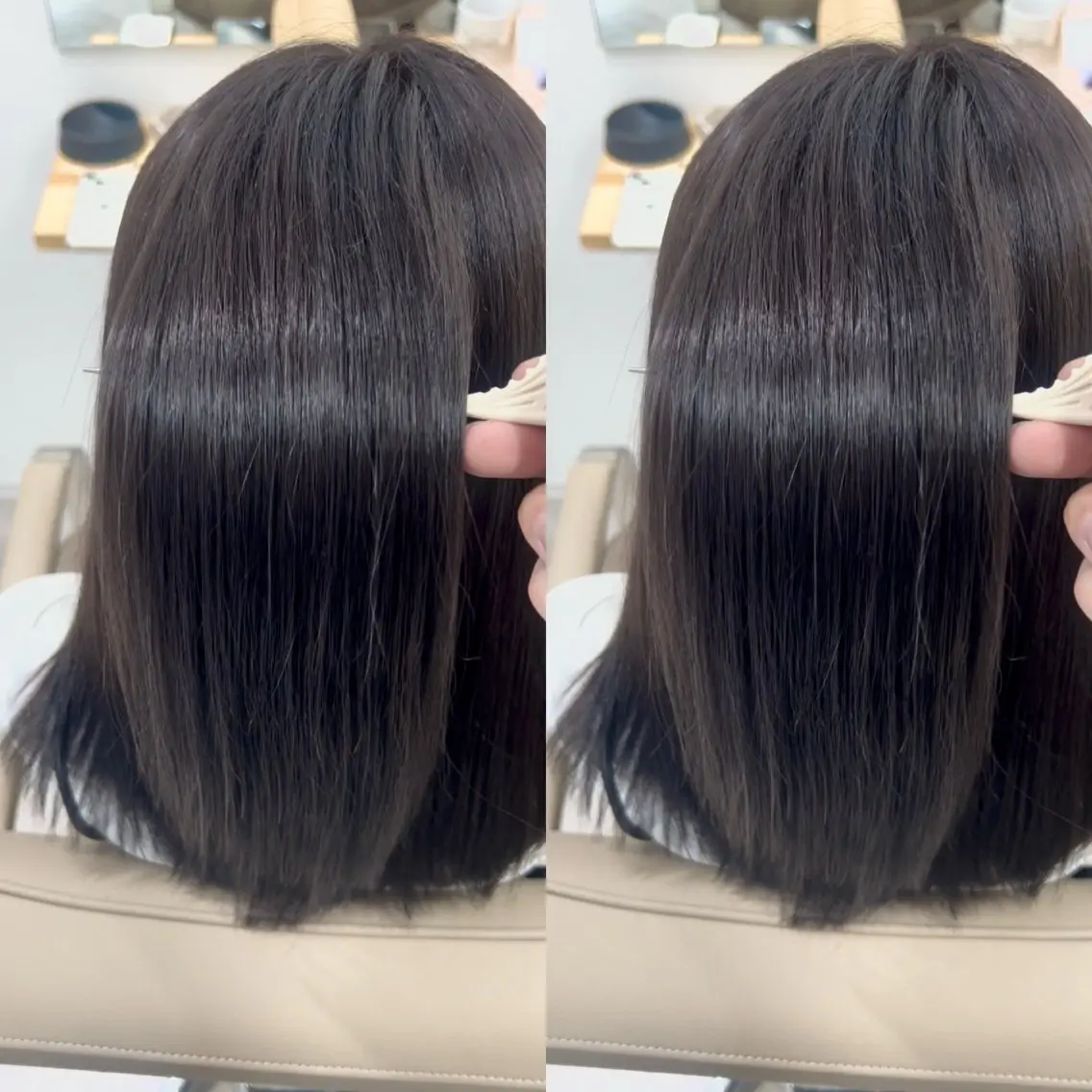 ロング 髪質改善 トリートメント ヘッドスパ 🫧髪質改善 縮毛矯正特化🫧中西のヘアスタイル