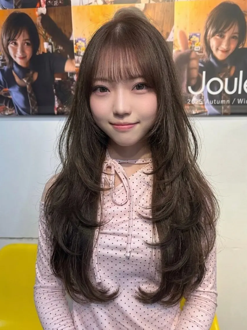 【🎀💖韓国風hair💖🎀】似合わせカット✂️+透明感カラー🌈+超音波TR🫧✨の写真