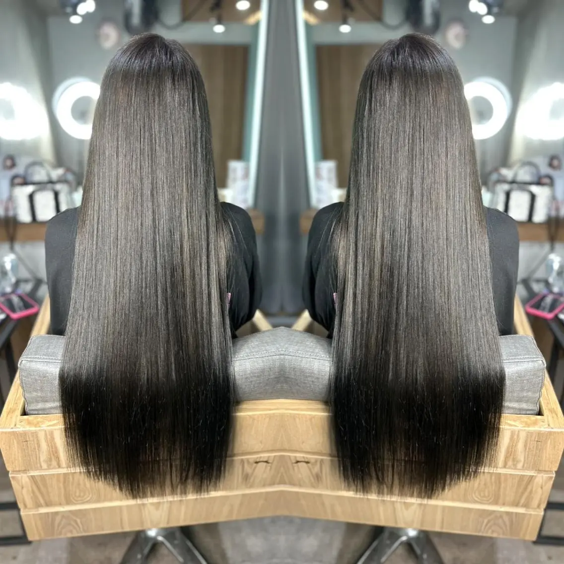 カラー ロング 韓国ヘアならお任せ♡ 馴染ませ達人👸yuのヘアスタイル