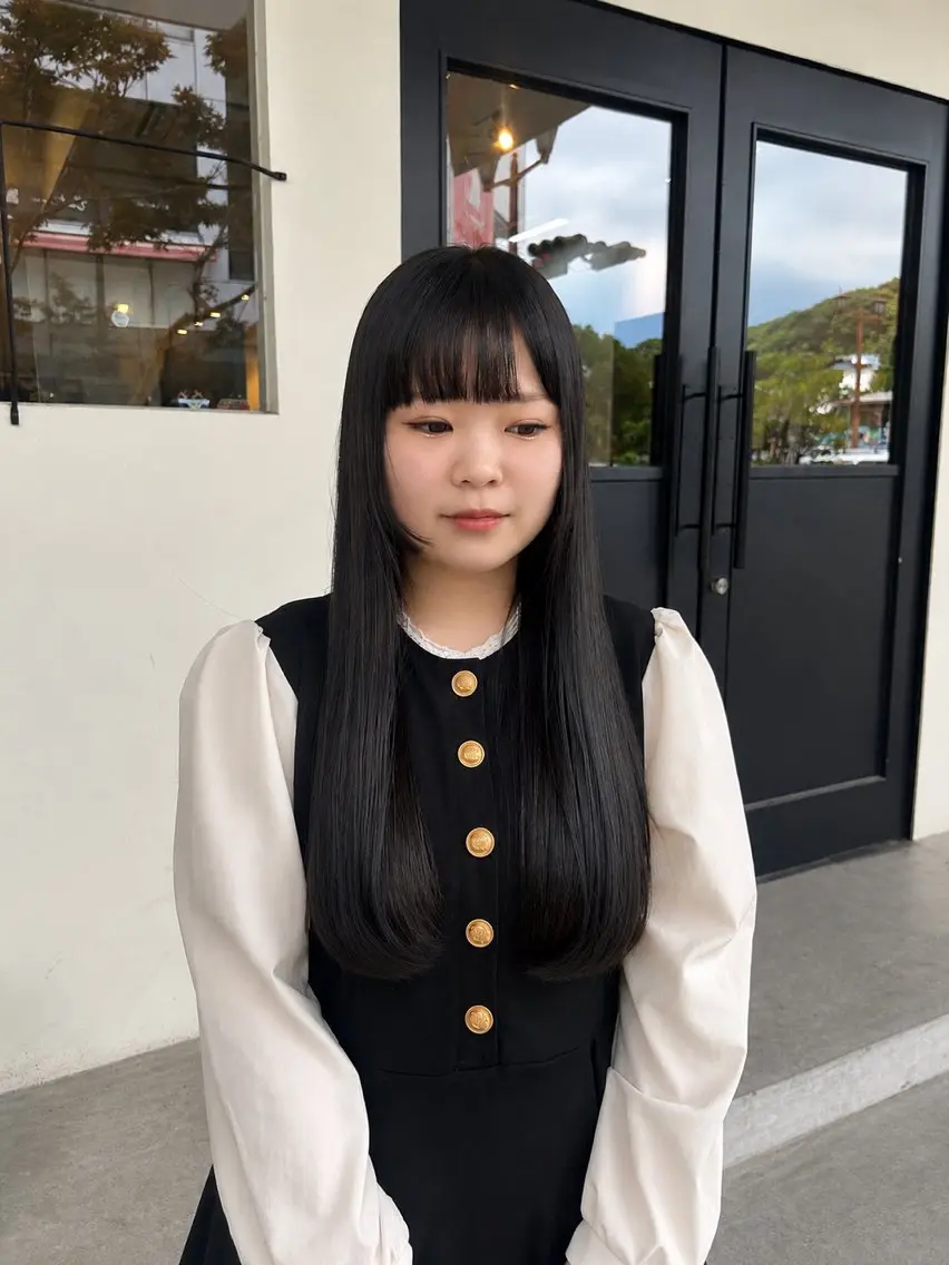 ロング カラー 透明感カラー ヘアカラー haco ￤ mikotoのヘアスタイル