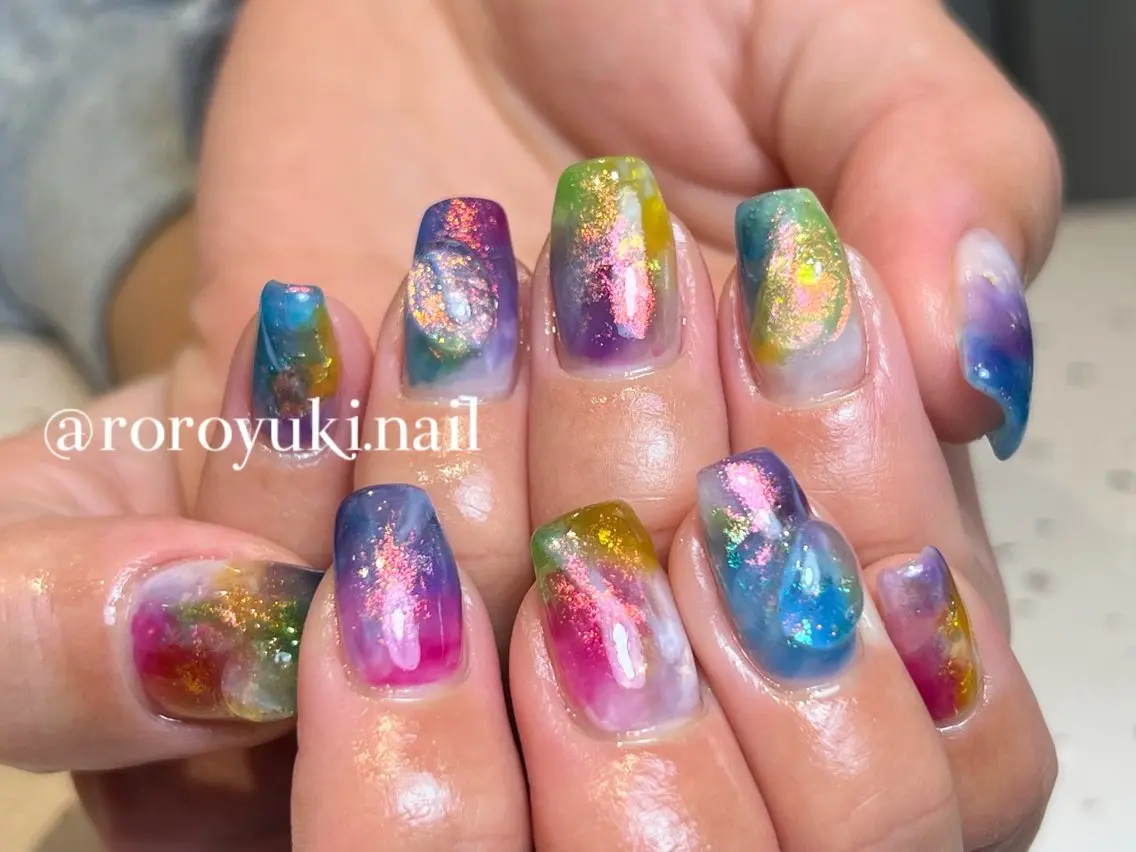 ネイル ハンドネイル Luna nails Yukiのネイルデザイン