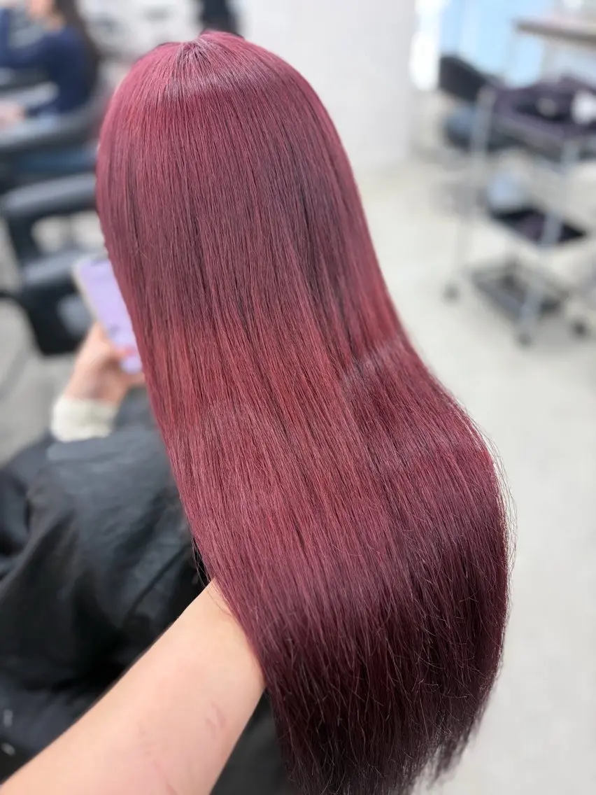 カラー girly❤︎暖色ヘ ア➰🎀HINANOのヘアスタイル
