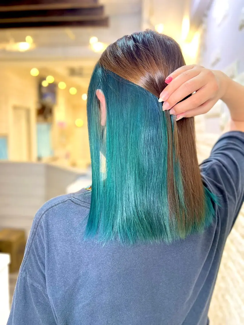 ミディアム 次世代シールエクステ 錦糸町 小泉 朋之のヘアスタイル