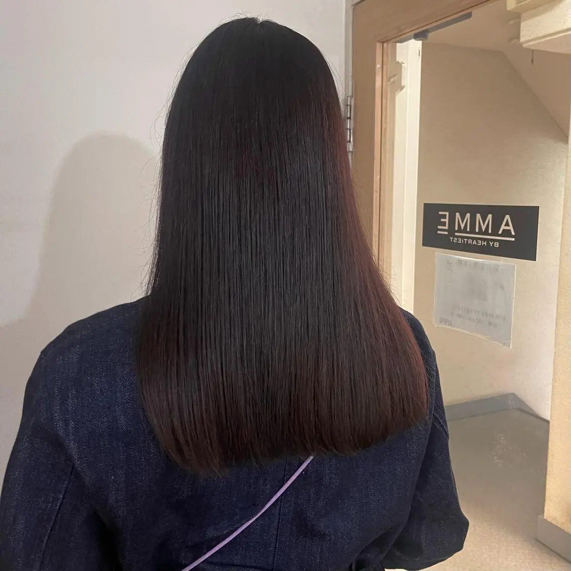 ロング ヘアカラー トリートメント ナカヤマナナエ ♡のヘアスタイル