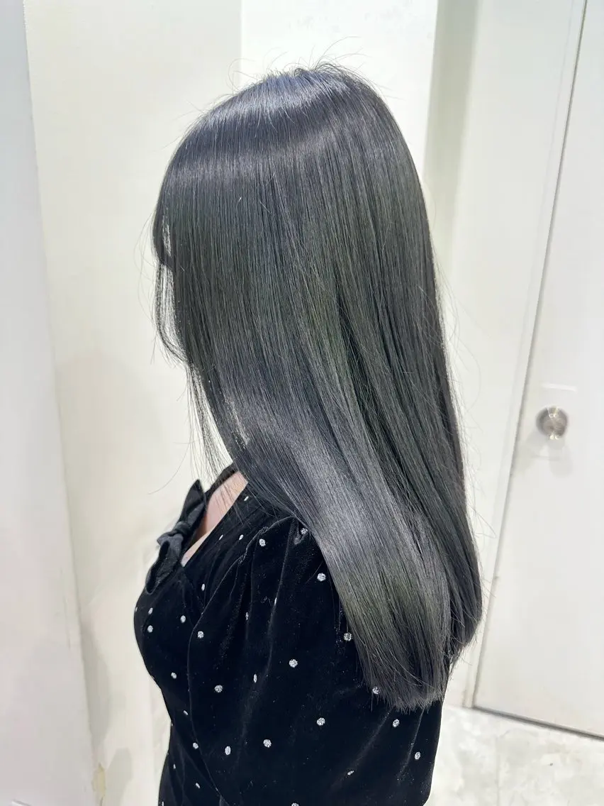 【当日限定】💖人気No.2💖ブリーチなしダブルカラー💄　髪質改善トリートメント付き🎁の写真