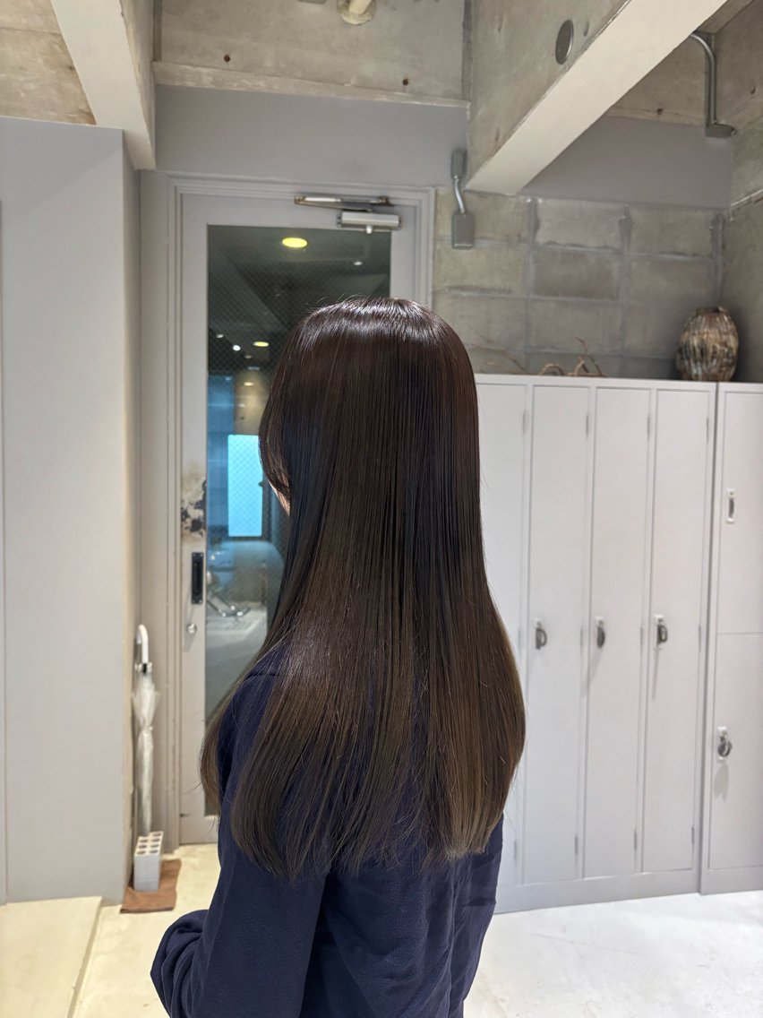 ロング ヘアカラー トリートメント 艶髪🫧 Suzunaのヘアスタイル