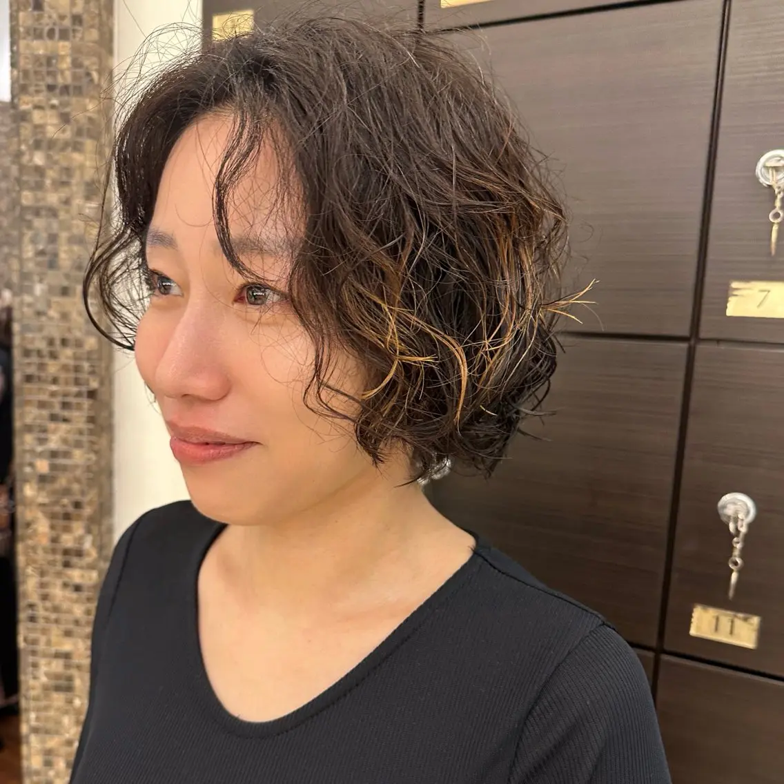 ショート パーマ カットパーマモデル様 募集中🎀hanaのヘアスタイル