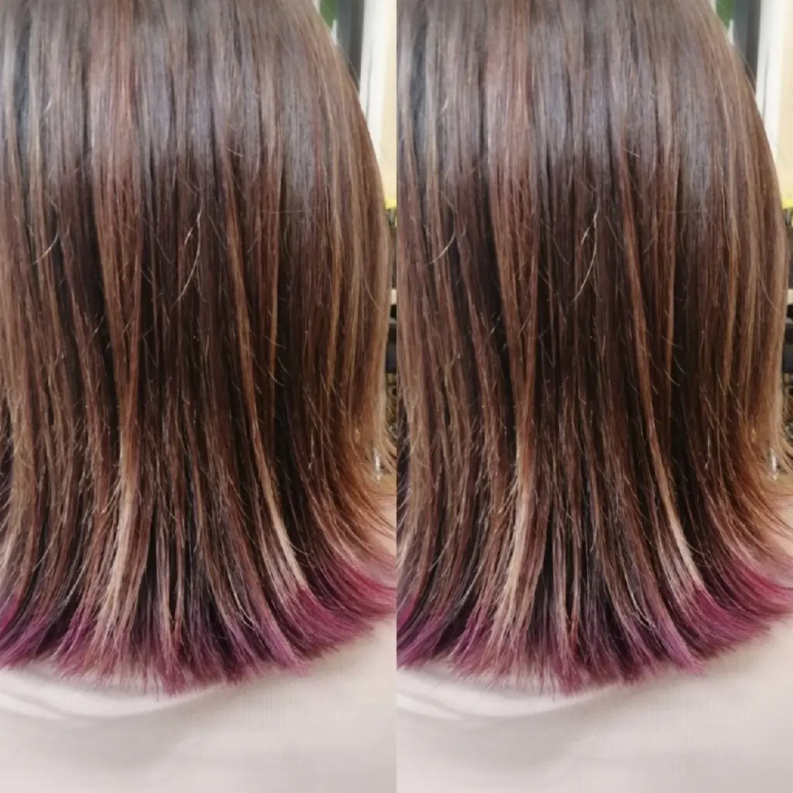 カラー ソウワ ヒナコのヘアスタイル