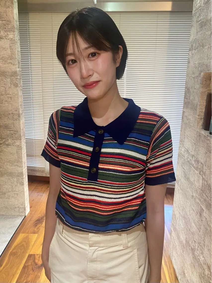 ショート カラー カット ヘアカラー トリートメント mai / linoah˚✧のヘアスタイル
