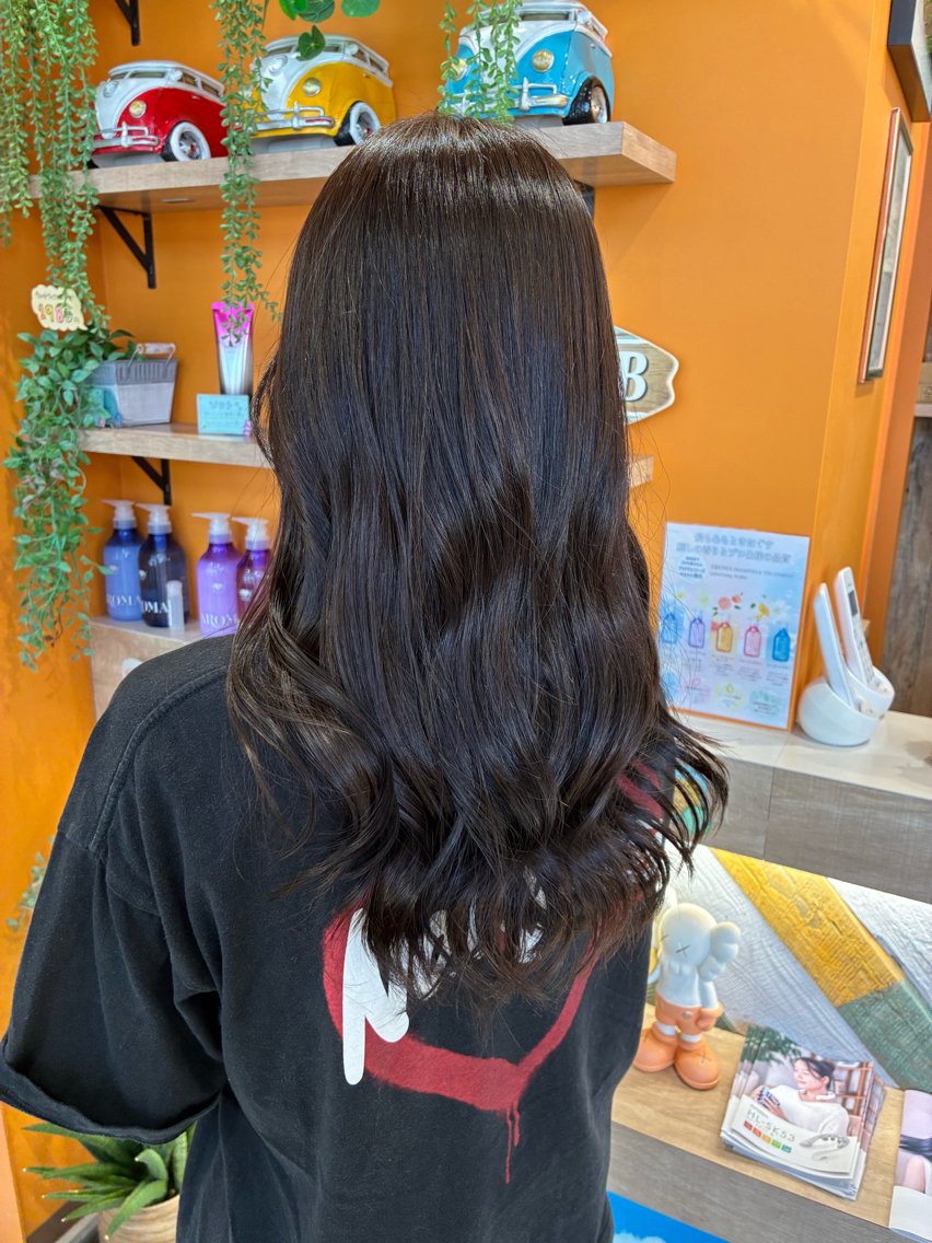 ロング カラー 池田 綾香のヘアスタイル