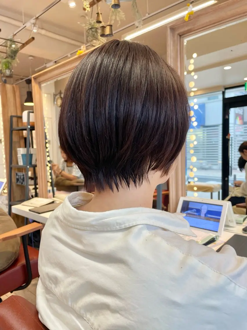 ショート ショートヘア カット ✨横須賀髪質改善✨️ 加藤 百音のヘアスタイル