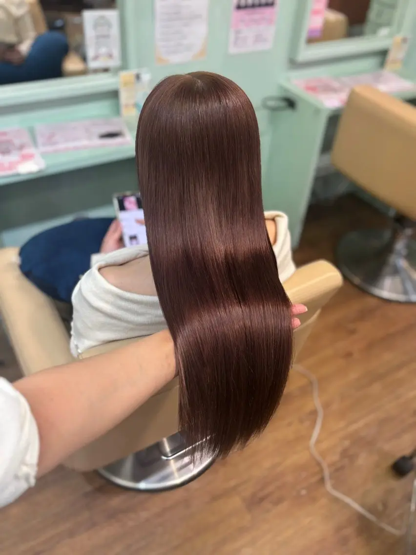 カラー ヘアカラー トリートメント ブリーチカラー/ maru🩵💚のヘアスタイル