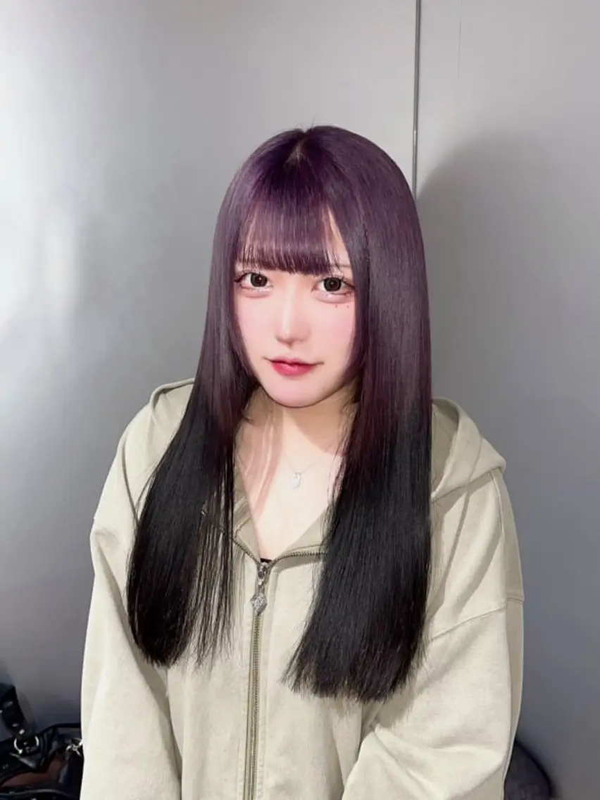 ロング カラー カット ヘアカラー トリートメント レイヤー×ブリーチ ×エクステ💫ひかるのヘアスタイル
