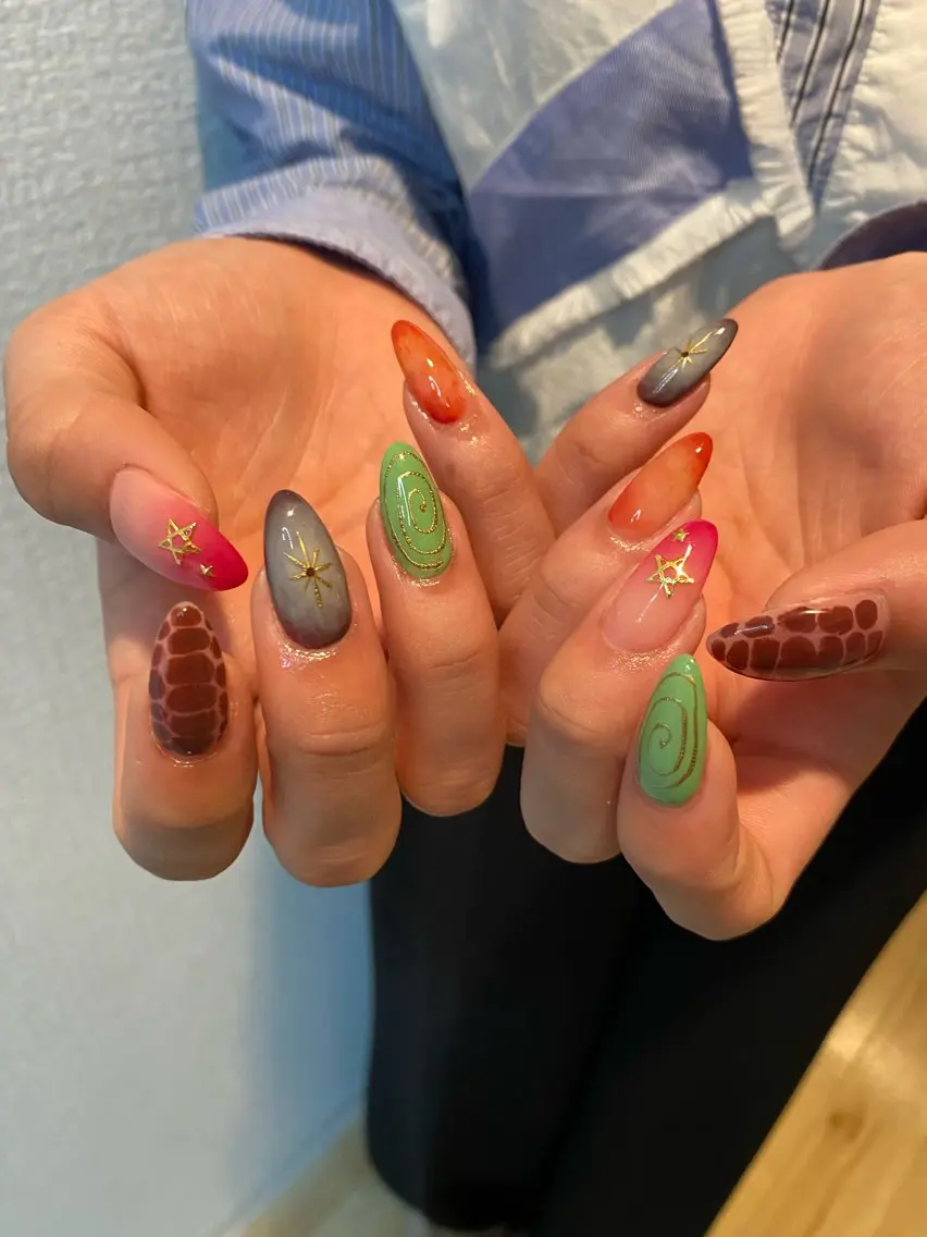 ネイル ハンドネイル tetty nailsalonのネイルデザイン