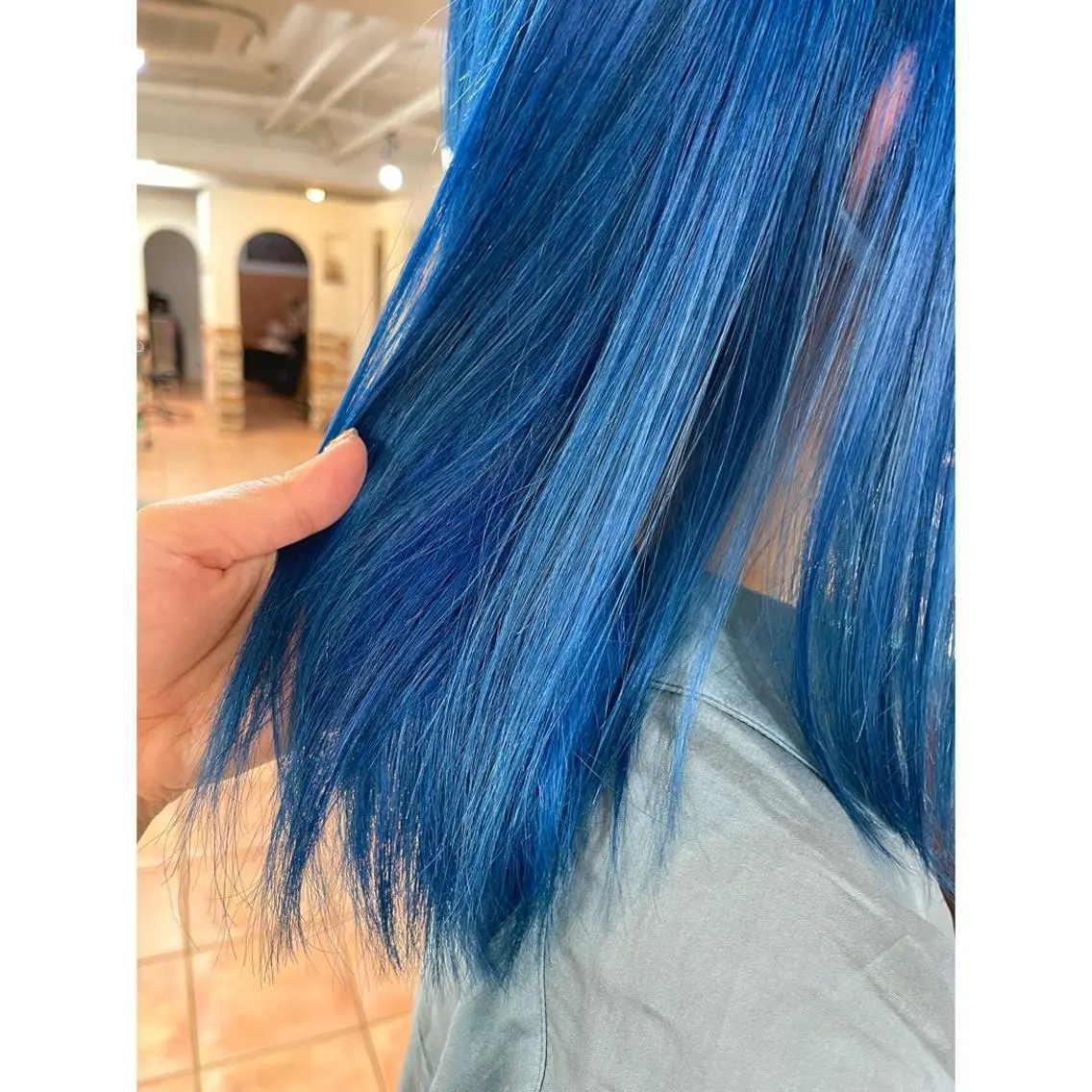 ミディアム カラー ヘアアレンジ カット ヘアカラー トリートメント 🦋エクステ/透明感 カラー🦋宮川莉央のヘアスタイル
