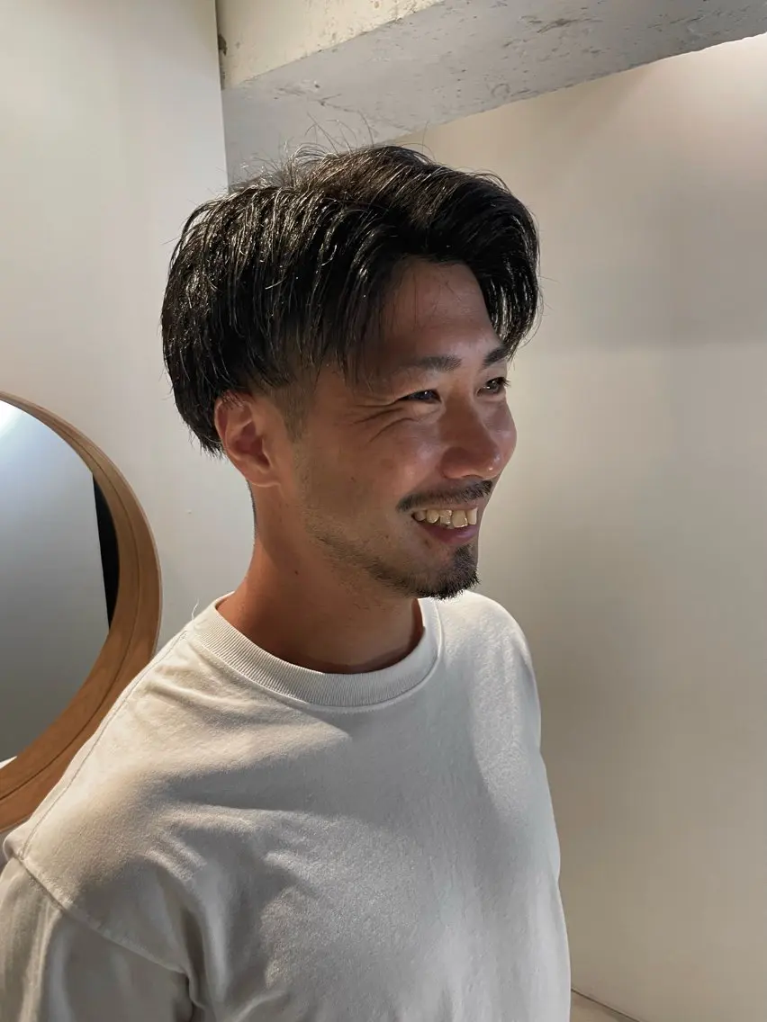 メンズ カット メンズ特化⚜️ 藤原あずさのヘアスタイル