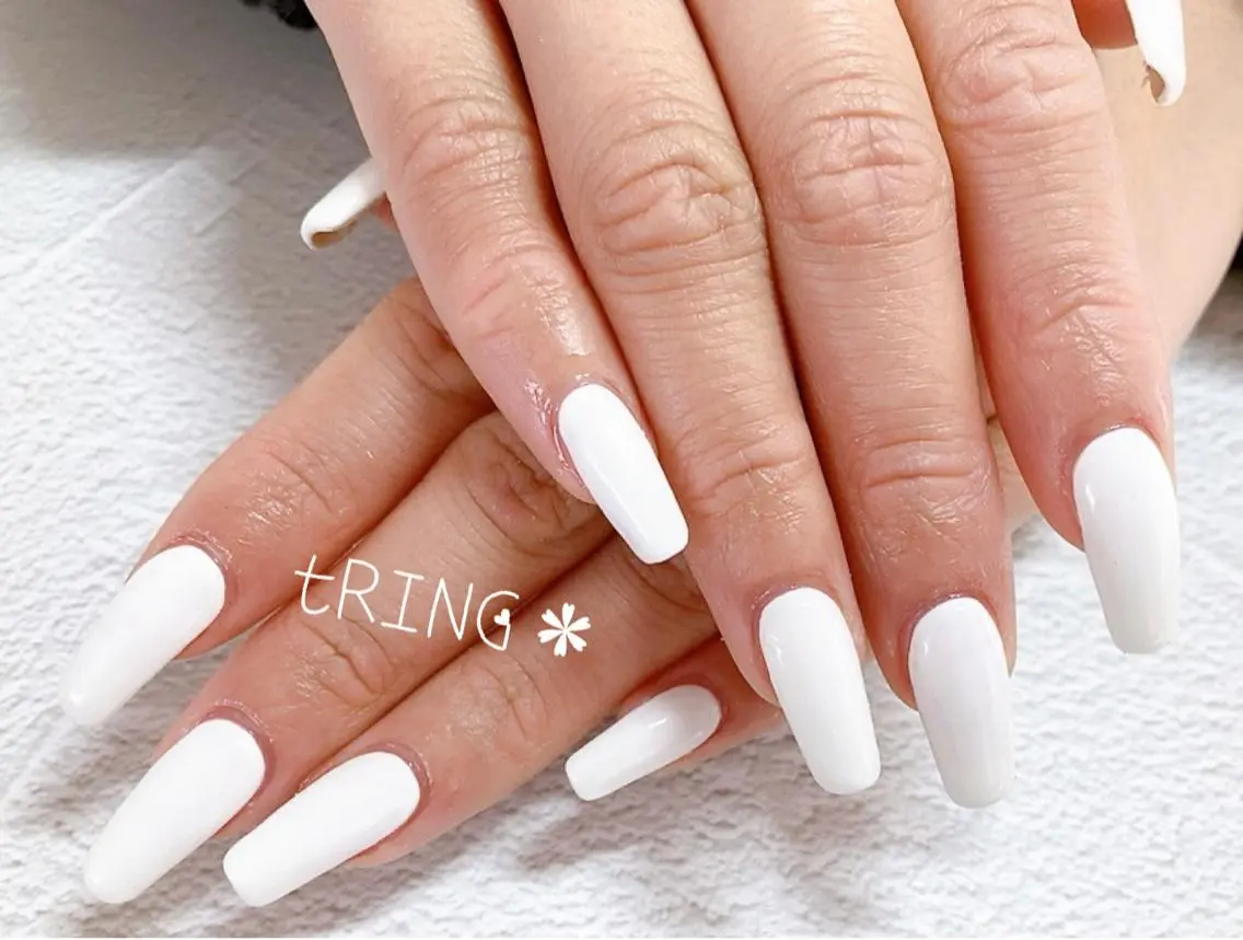 ネイル ハンドネイル tRING＊ しいの木台のネイルデザイン
