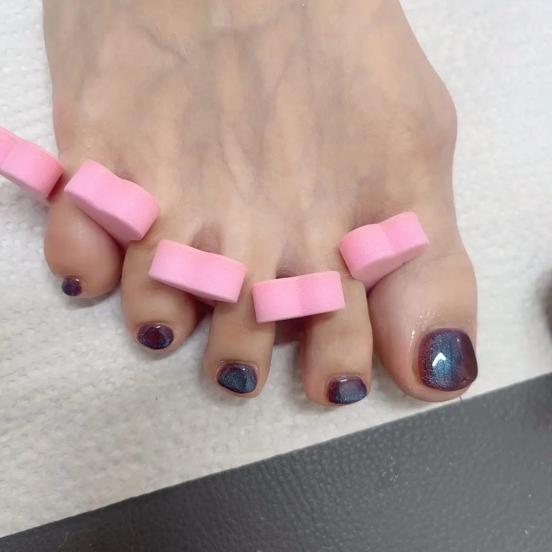 ネイル フットネイル MoonNail ユリ🌸のネイルデザイン