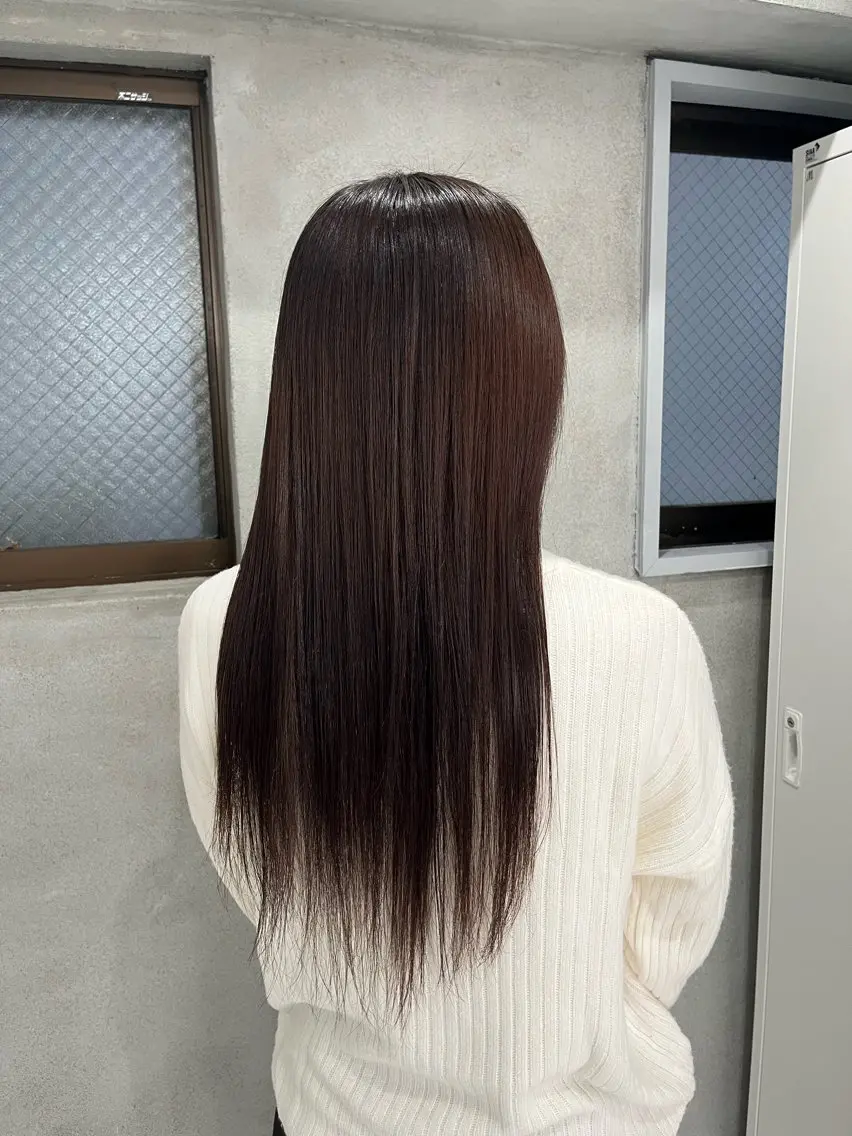 sena⌇ベージュ⌇ ブリーチなしWカラーのヘアスタイル
