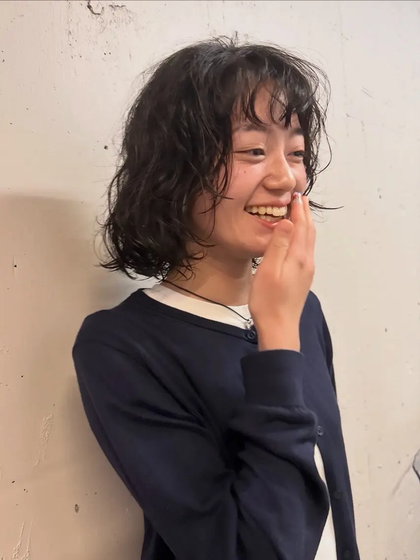 ショート カット パーマ ボブとパーマの達人 /美容室難民の方是非のヘアスタイル