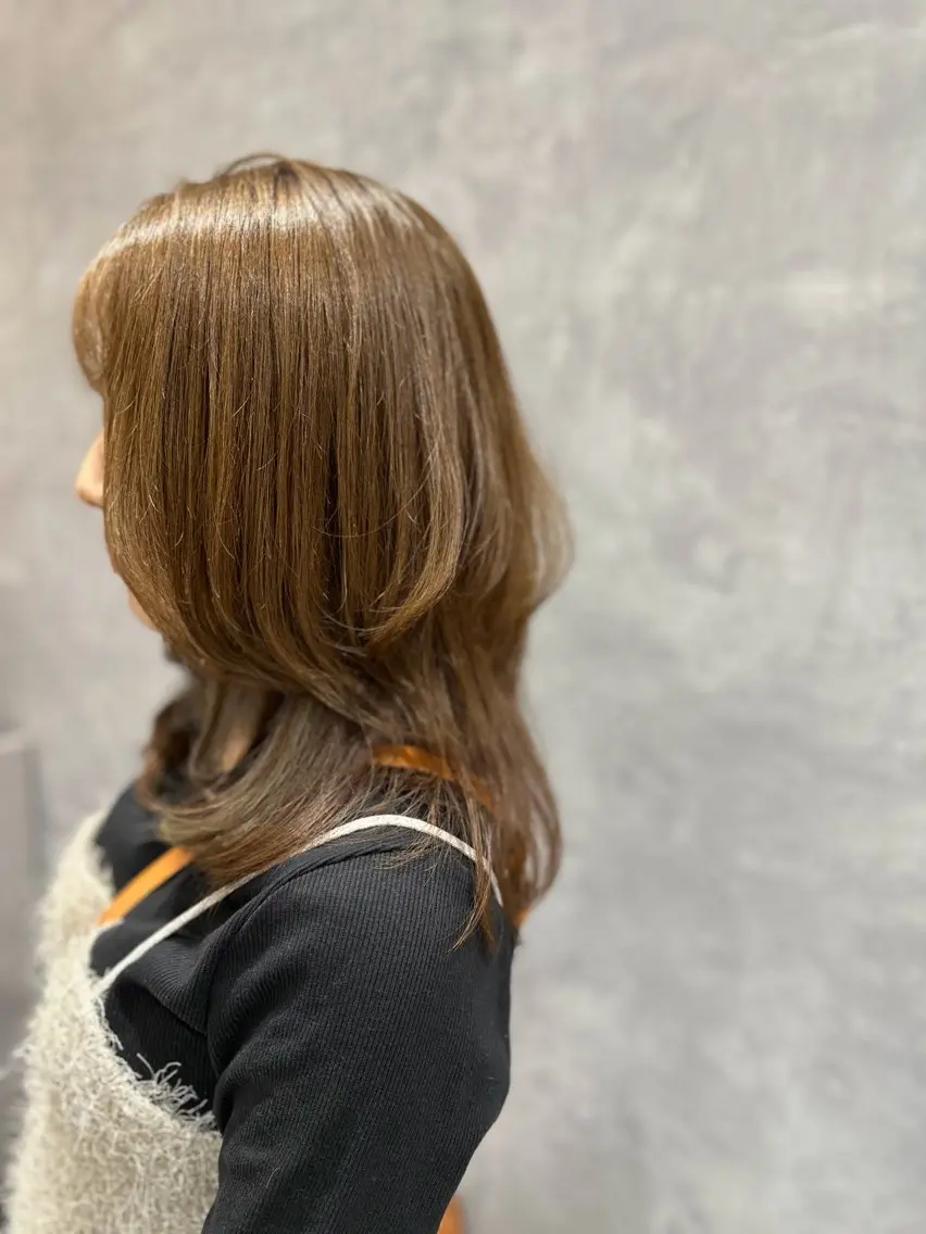 セミロング レイヤーカット ウルフカット 🆕TRUTH千葉店 店長Yuのヘアスタイル