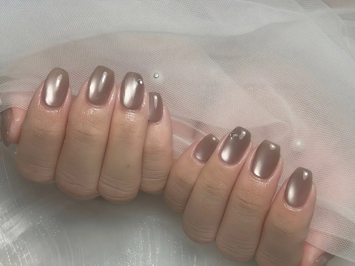 ネイル マグネットネイル ハンドネイル Nail by EN 🪽Amiのネイルデザイン