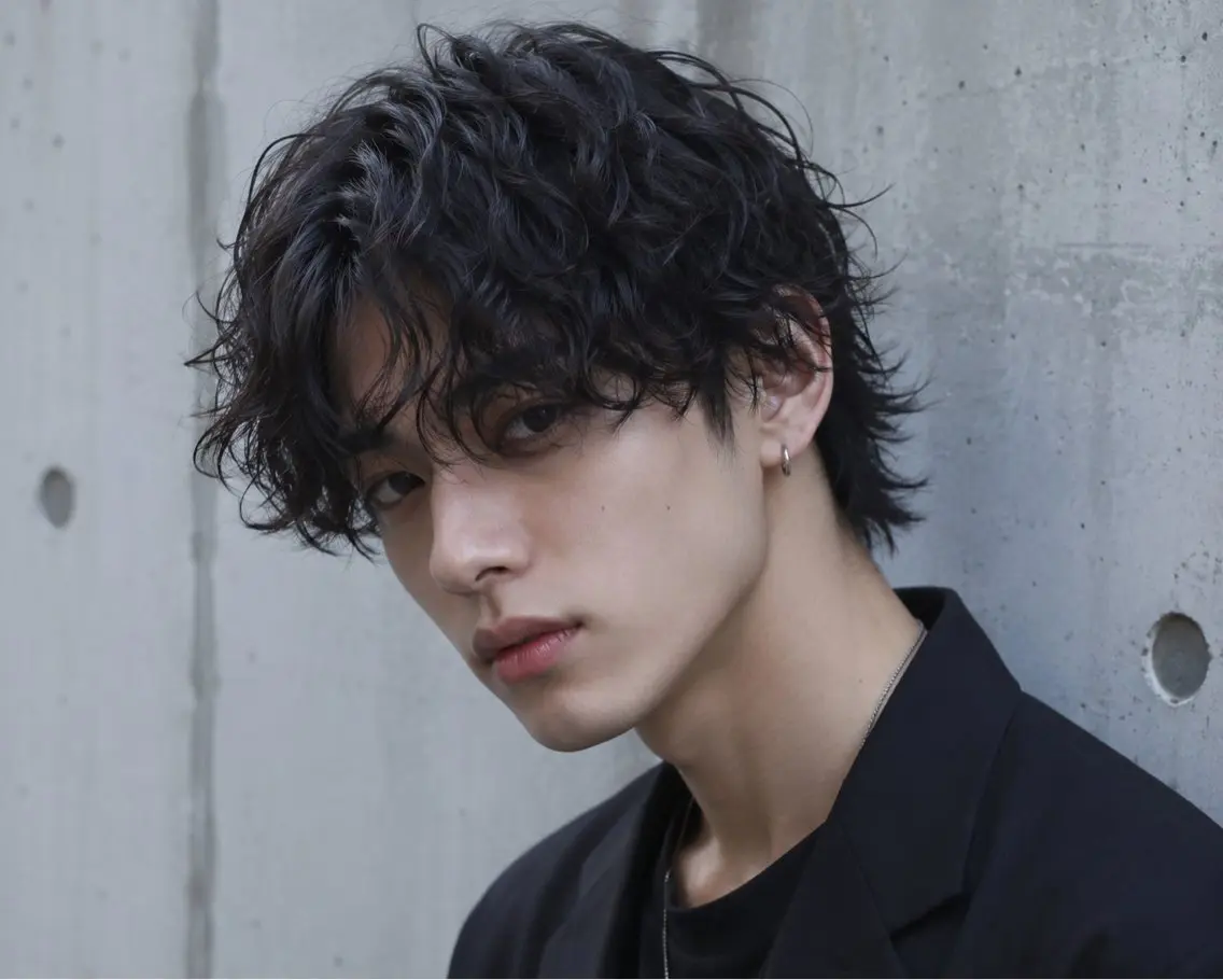 【💙メンズパーマ💙】20:00​〜​※補足説明をご確認の上ご予約くださいの写真
