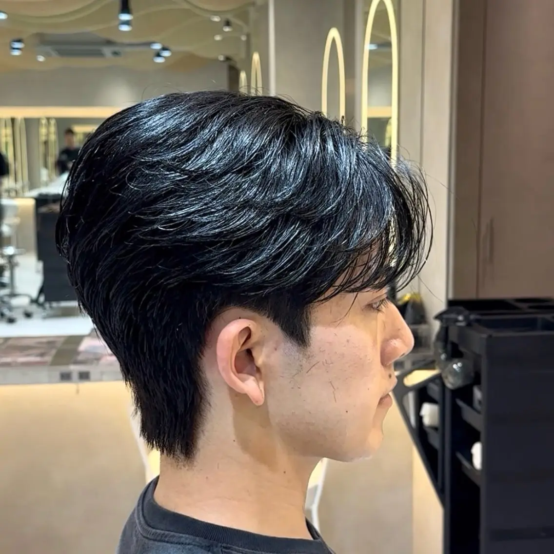 メンズ ダウンパーマ メンズパーマ カット パーマ トリートメント 原宿/韓国ヘア/ メンズ特化/遼祐のヘアスタイル