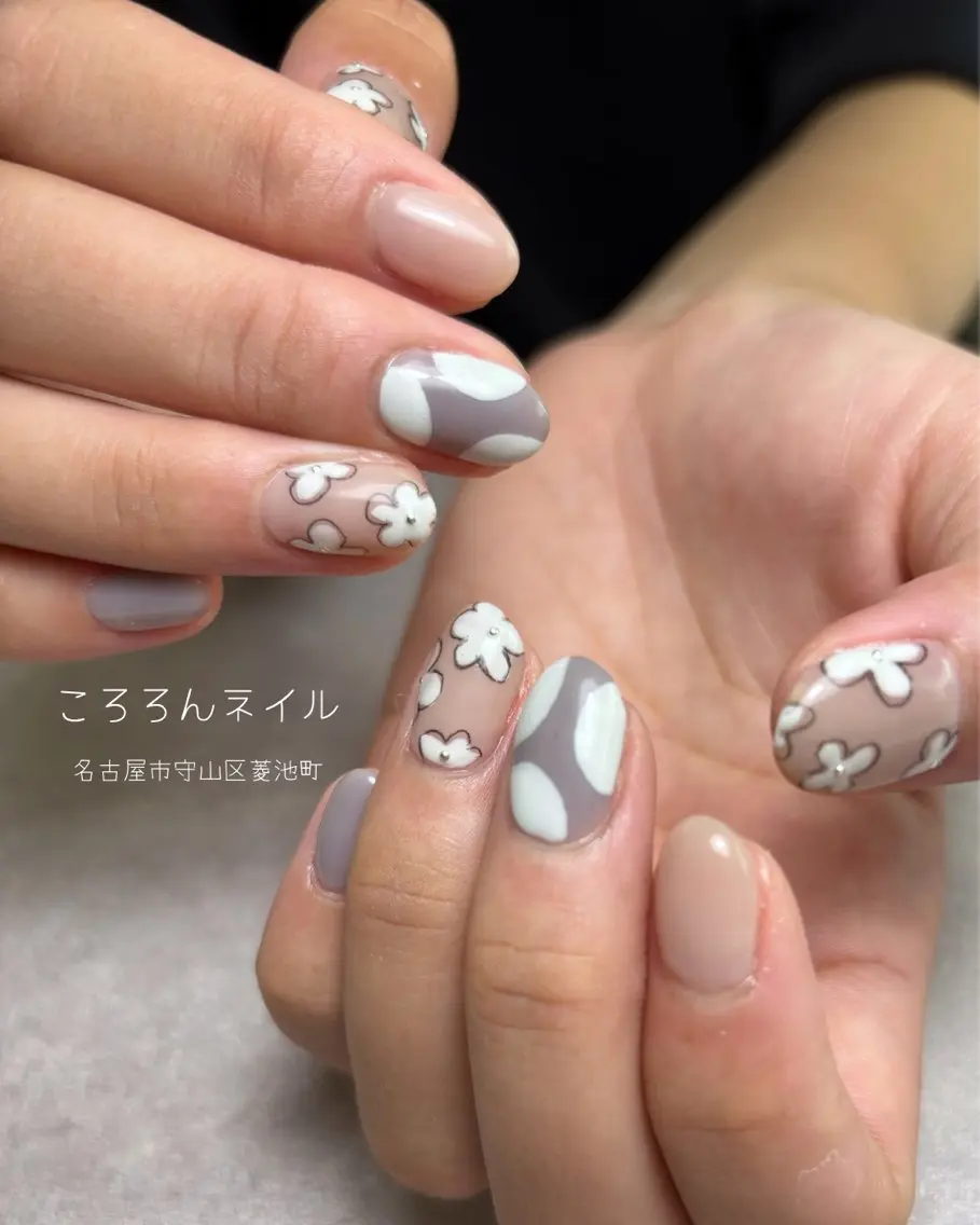 ネイル ハンドネイル ころろんネイル nazuのネイルデザイン
