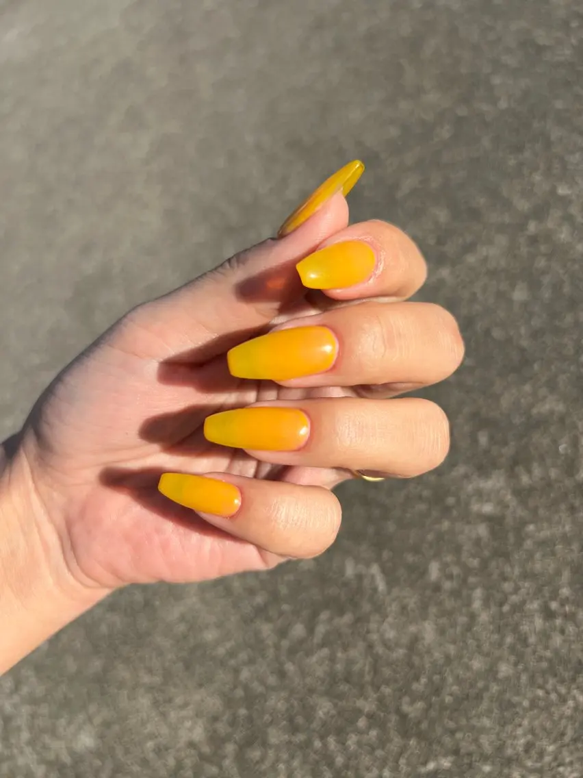 Hand✋🏻((ワンカラーorラメグラ))🩵2回目以降の方はこちら🫧オフ込の写真