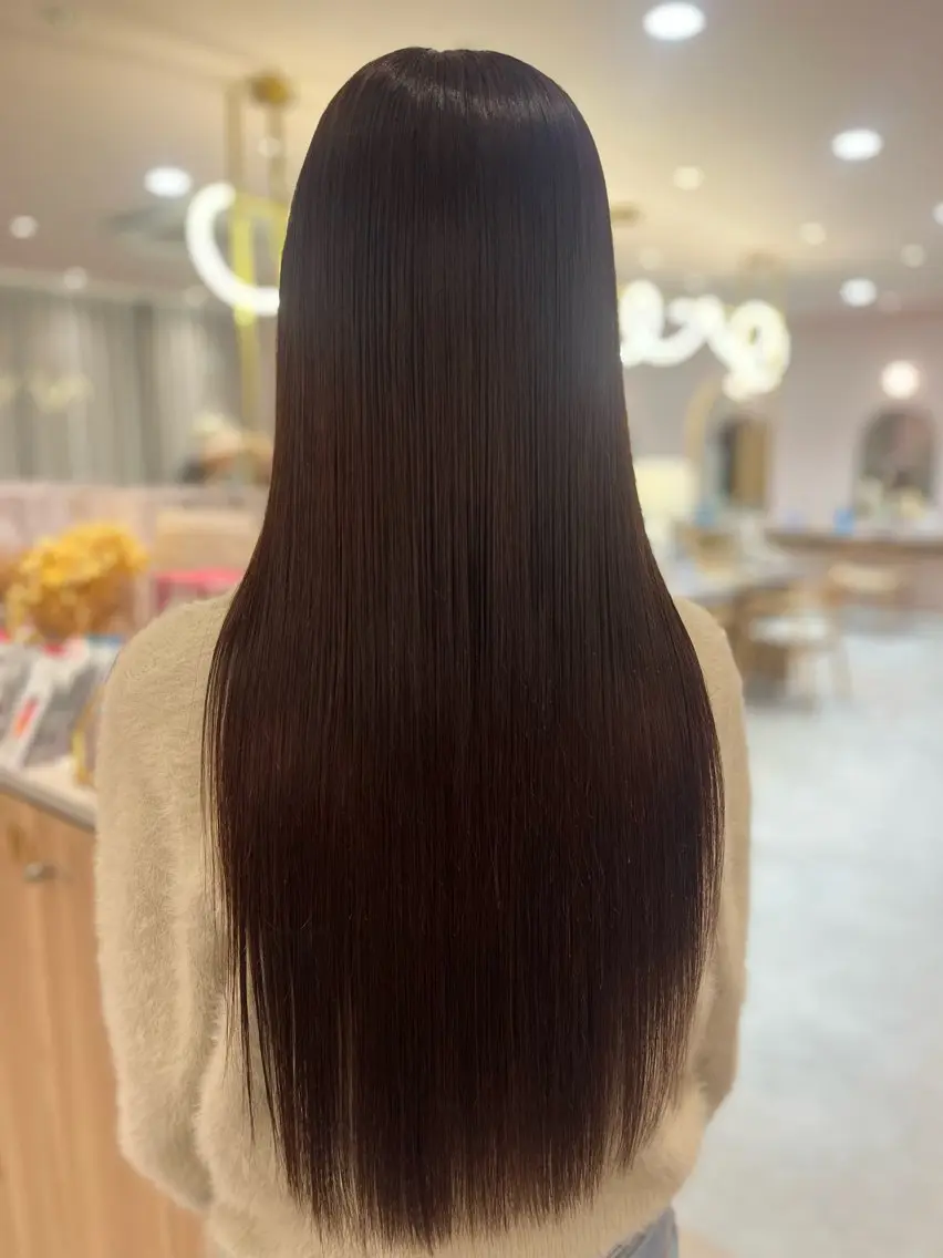 ロング ヘアカラー merc.🐑🤍 山口夏希のヘアスタイル