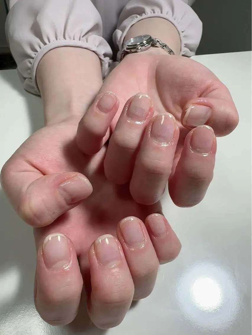 ⭐️クリアネイル／オフ込み/¥3200の写真