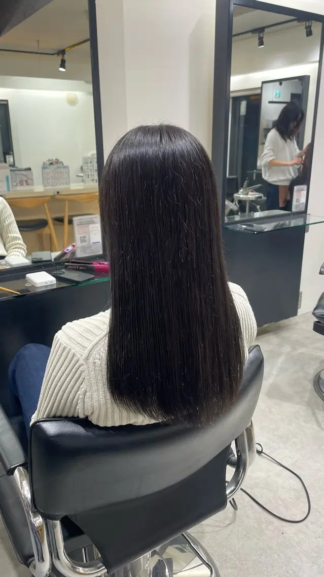 ロング カラー カット ヘアカラー fifth 武正 琉生のヘアスタイル