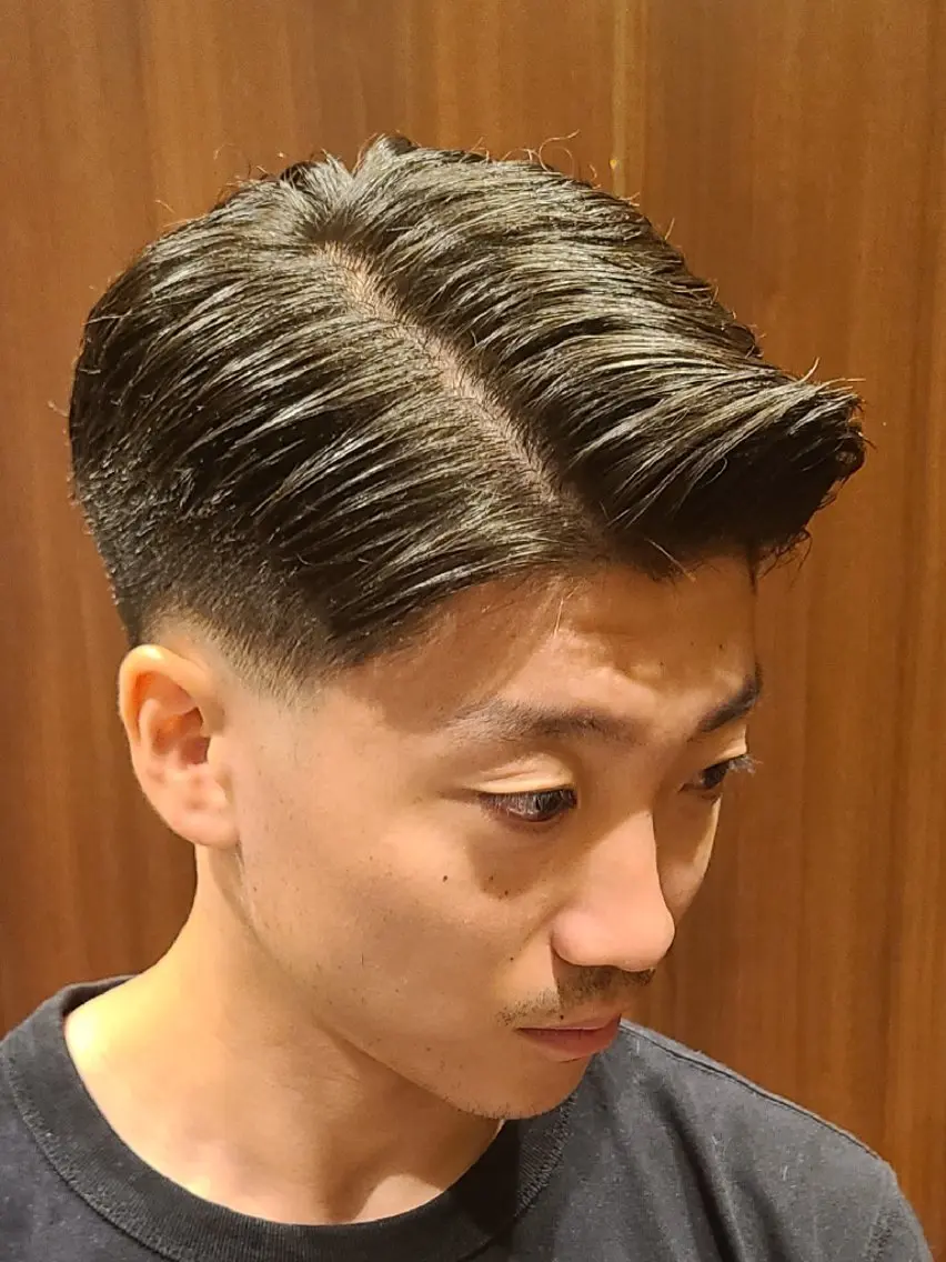 メンズ フェードカット スキンフェード 針生 永遠のヘアスタイル